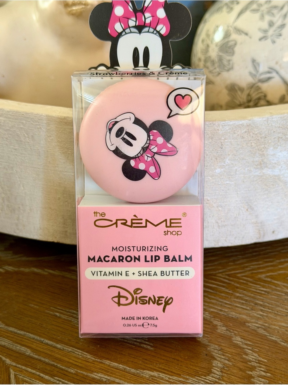 Disney Pink Minnie Macaron Lip Balm
